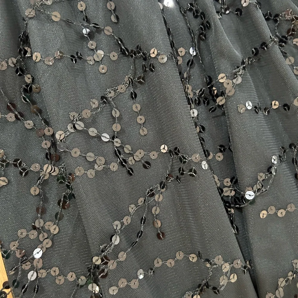 DGMYG Long Sleeve Black Sequin Mini Dress - Picture 4 of 8